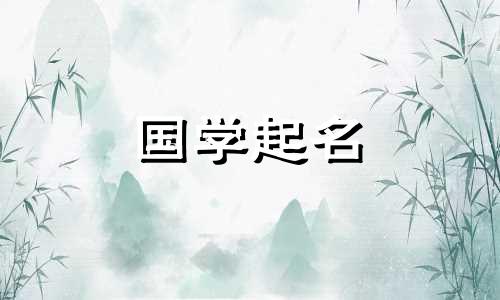 新生儿起名字大全免费取名