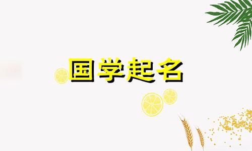 孩子起名字好听有诗意的名字