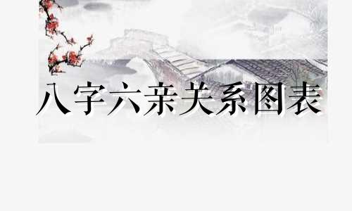 八字六亲关系图表 八字六亲缘薄