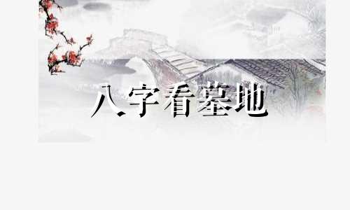 八字看墓地 