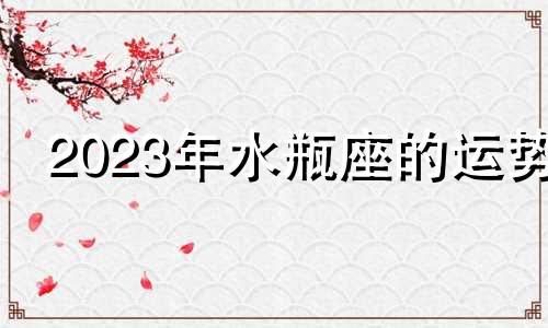 2023年水瓶座的运势 2021年水瓶座下半年运势完整版