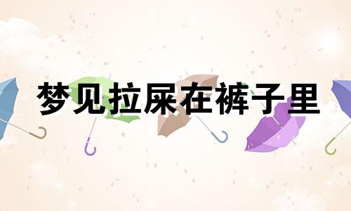 梦见拉屎在裤子里 梦见拉裤子了的预兆